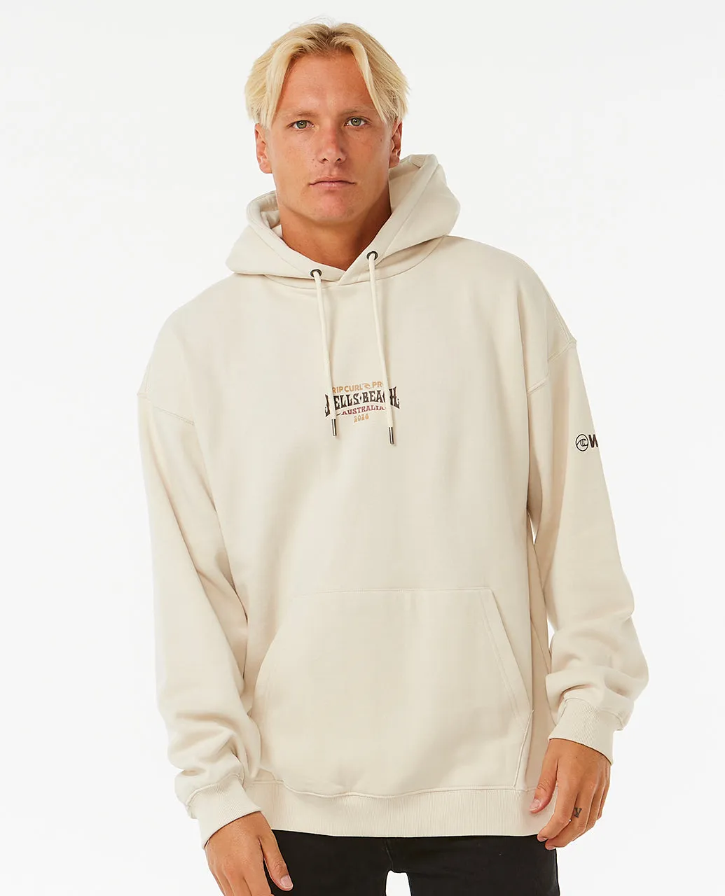 2024 Rip Curl Pro Bells Hoodie (Vintage White)