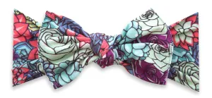 Baby Bling Agave Garden Printed Knot Headband