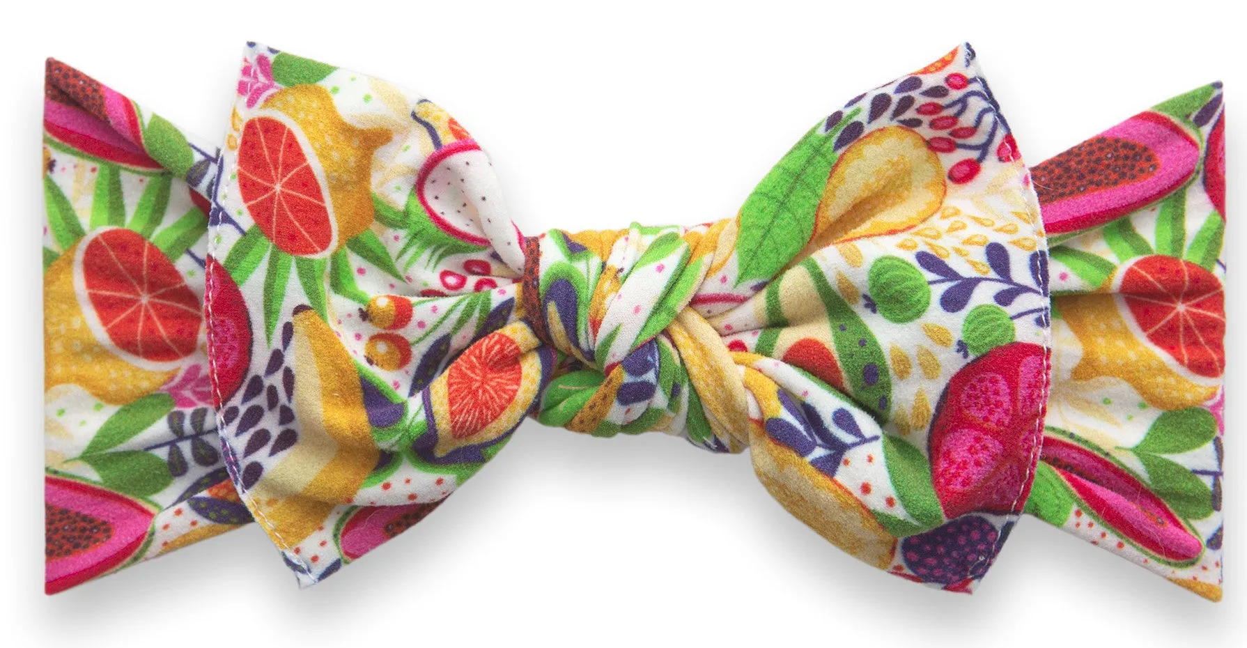 Baby Bling Avocado Fruit Printed Knot Headband