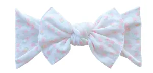 Baby Bling Chamomile Printed Knot Headband