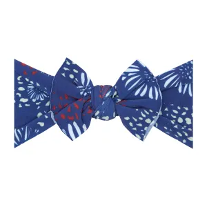 Baby Bling Firework Printed Knot Headband