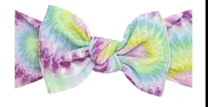 Baby Bling Happy Hippie Printed Knot Headband