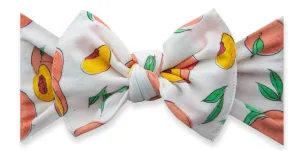 Baby Bling Just Peachy Printed Knot Headband