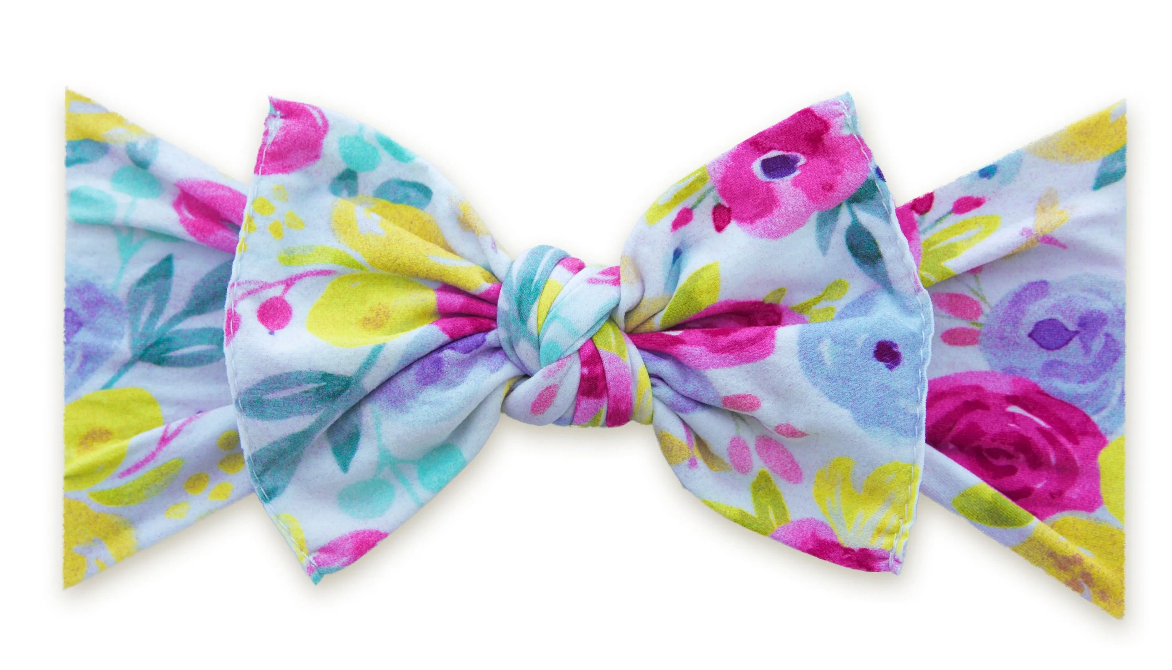 Baby Bling Peony Parade Printed Knot Headband