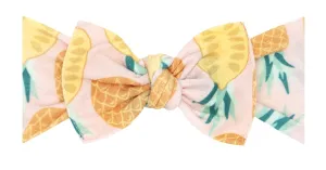 Baby Bling Pineapple Dream Printed Knot Headband