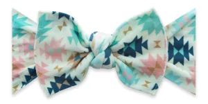 Baby Bling Santa Fe Printed Knot Headband