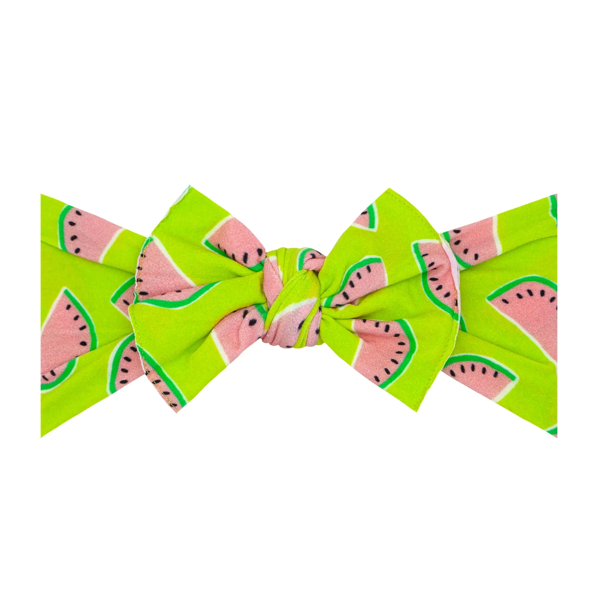 Baby Bling Tart Melon Printed Knot Headband