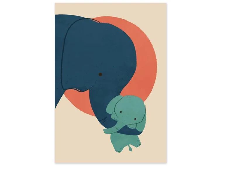 Baby Elephant card