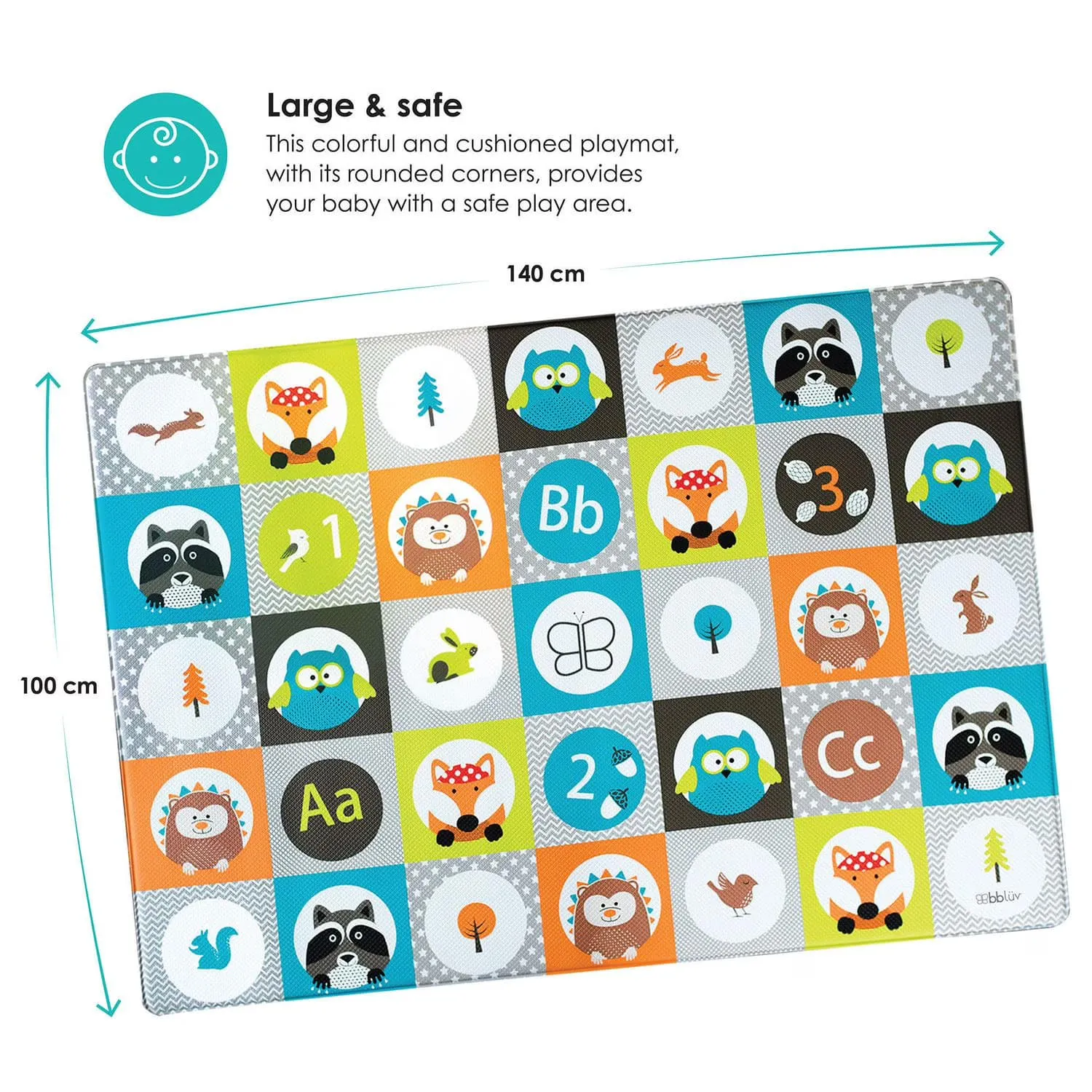 bblüv – Mülti Soft, Reversible and Safe Playmat