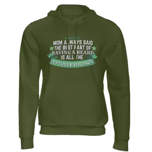 Best Part of Having Beard Military Green Men's Hoodie