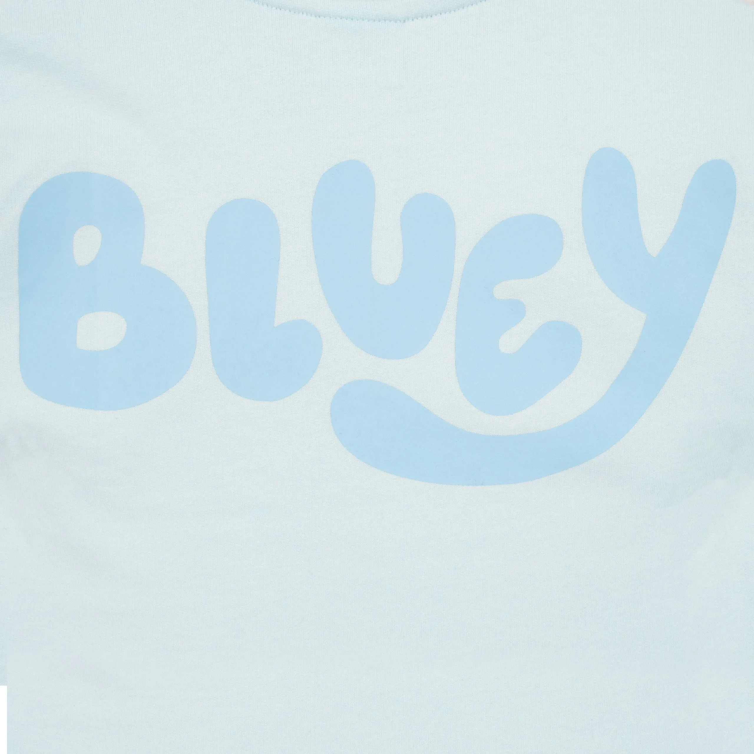 Bluey Sweatshirt - Embroidered Daisies