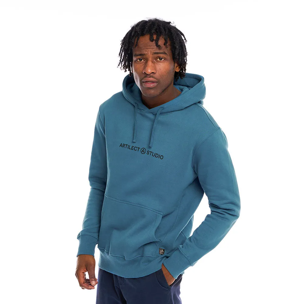 Branded Hoodie - Blue Steel