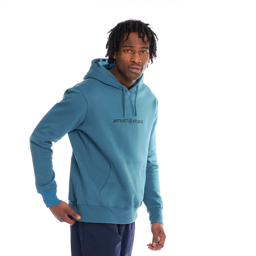 Branded Hoodie - Blue Steel