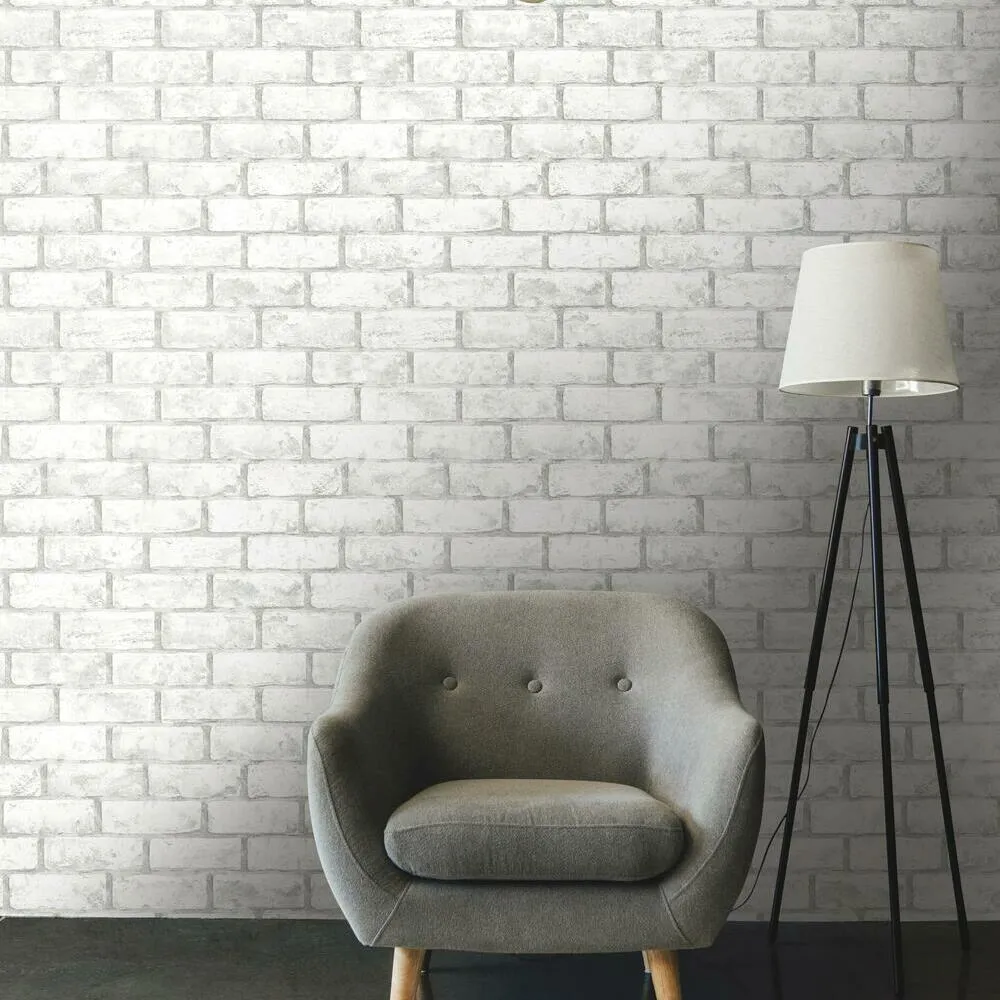 Brick Peel and Stick Wallpaper