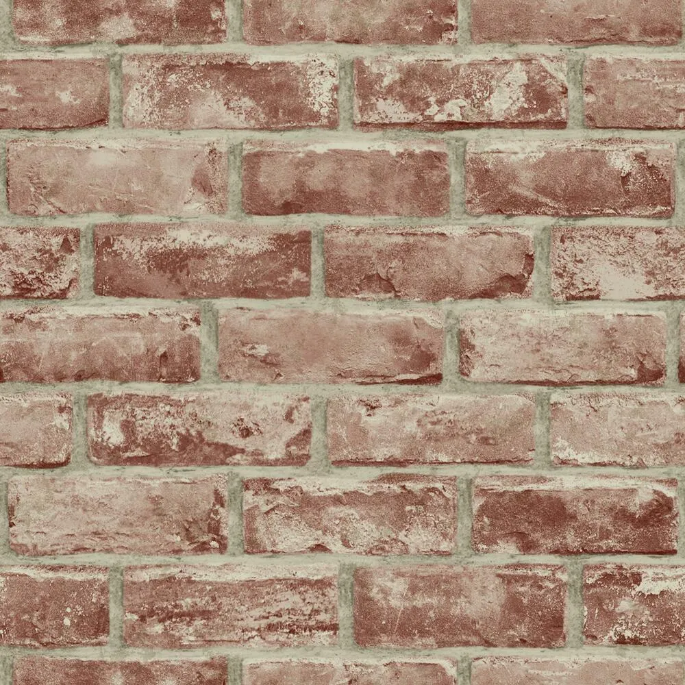 Brick Peel and Stick Wallpaper