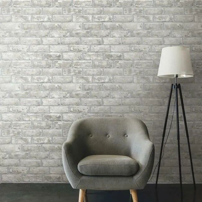 Brick Peel and Stick Wallpaper