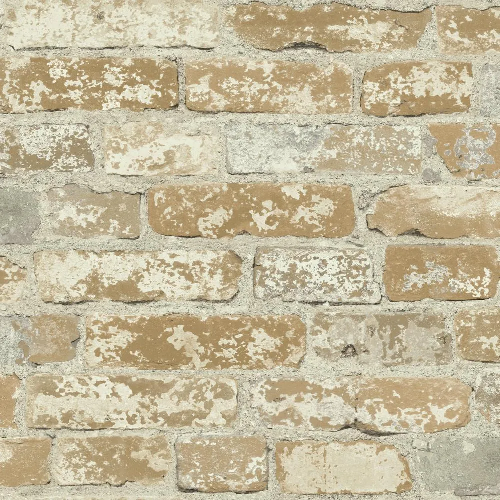 Brick Peel and Stick Wallpaper