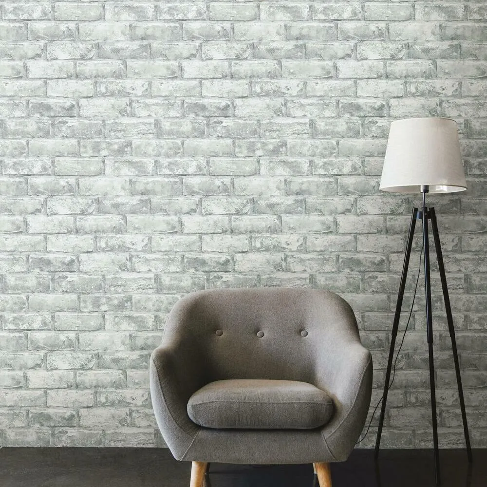 Brick Peel and Stick Wallpaper