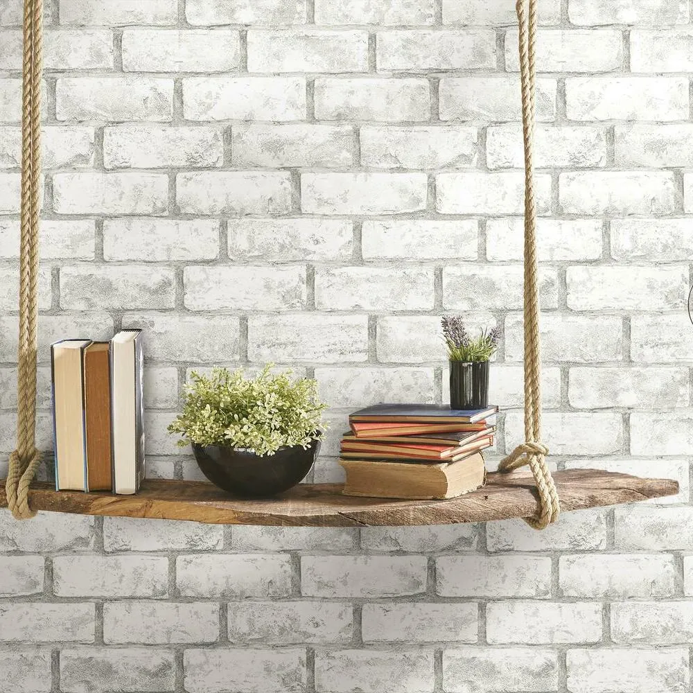 Brick Peel and Stick Wallpaper