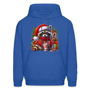 Christmas Cute Feral Raccoon Hoodie