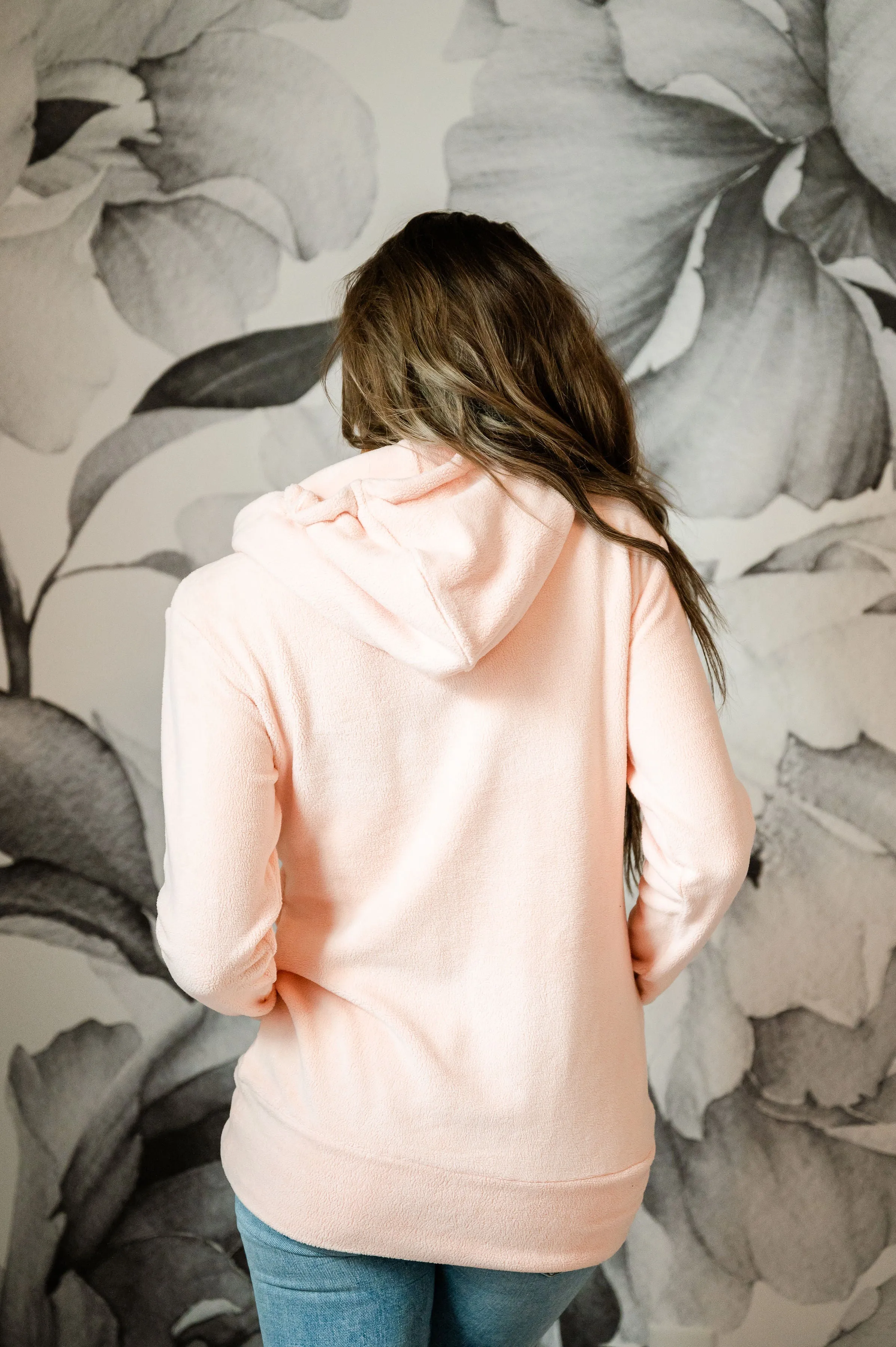 HalfZip Sweatshirt (Cozy Cutie Heavenly Pink)