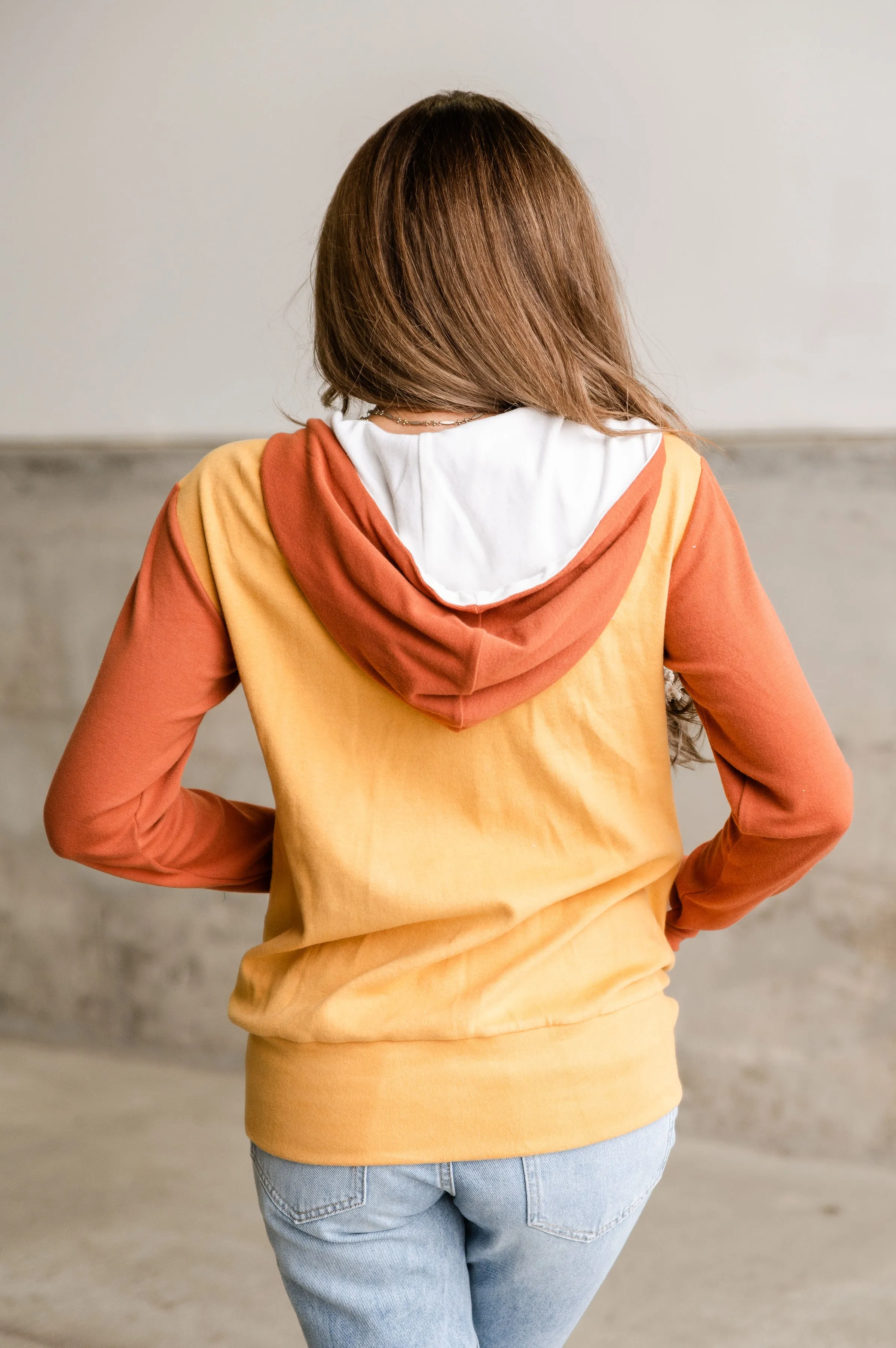 HalfZip Sweatshirt (Sunny Orange)