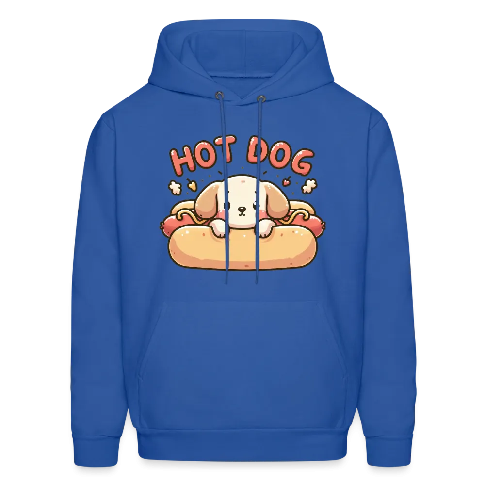 Hot Dog Hoodie with Cute Puppy inside Hot Dog Bun