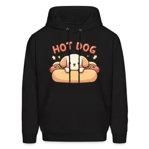 Hot Dog Hoodie with Cute Puppy inside Hot Dog Bun