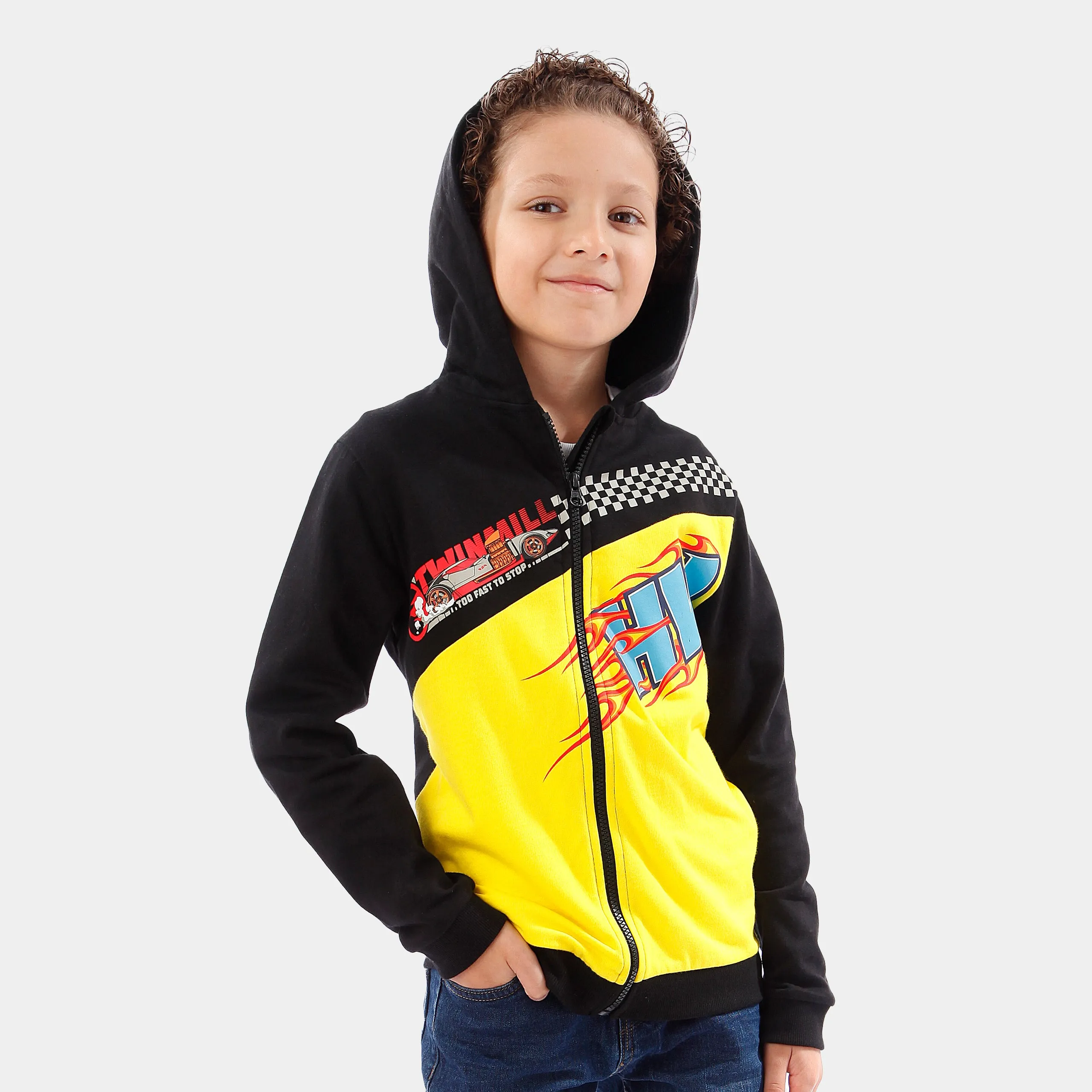 Hot Wheels Zip Up Hoodie