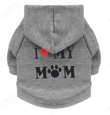 I ❤️ My Mom Cat Hoodie