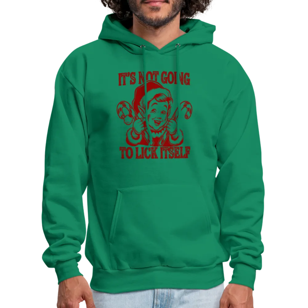 It's Not Going To Lick Itself (Naughty Christmas Elf) Hoodie