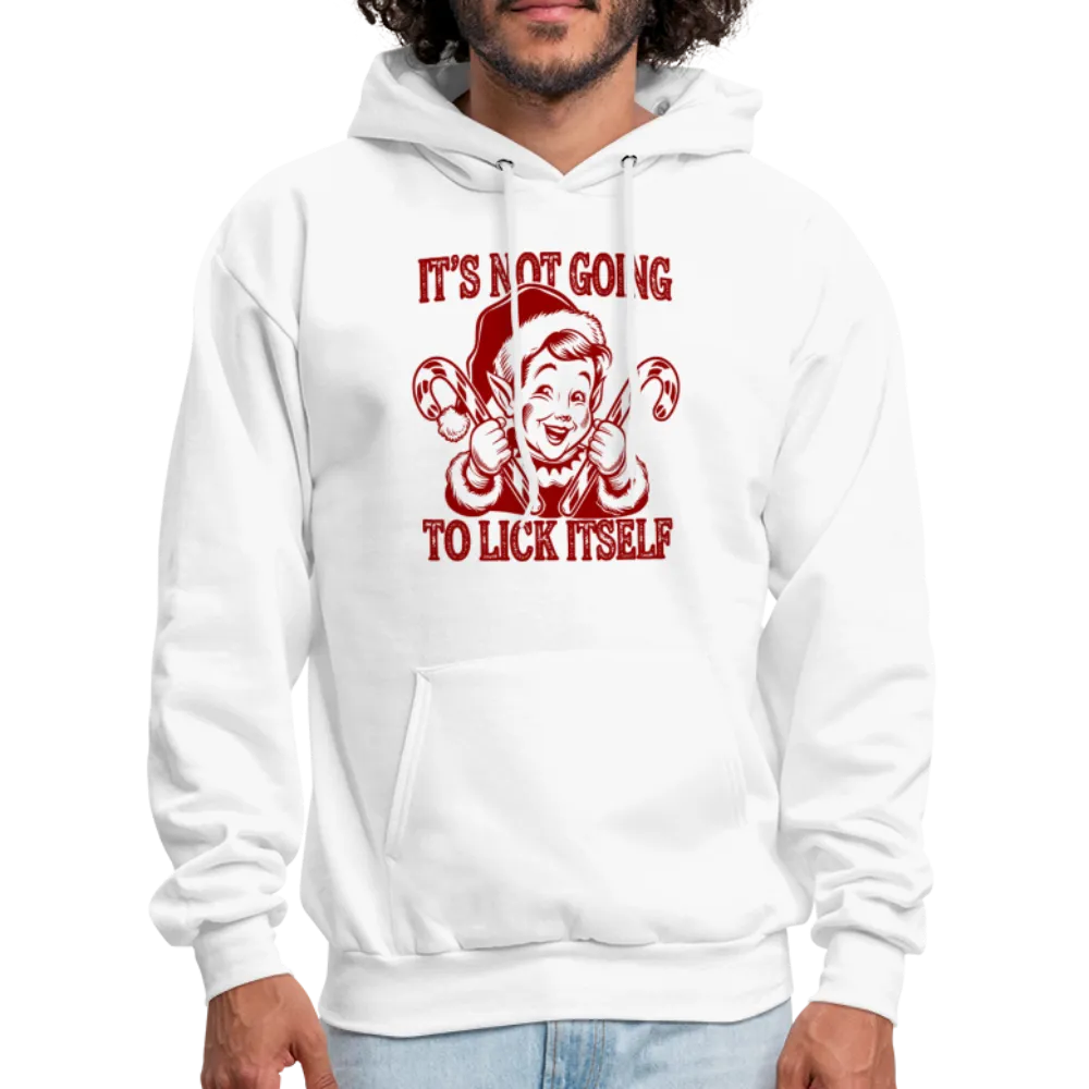 It's Not Going To Lick Itself (Naughty Christmas Elf) Hoodie