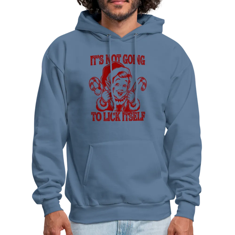 It's Not Going To Lick Itself (Naughty Christmas Elf) Hoodie