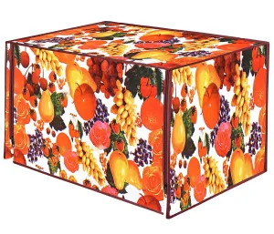 Kuber Industries PVC Fruit Printed Microwave Oven Cover,20 LTR. (Multicolor)-HS43KUBMART26025, Standard