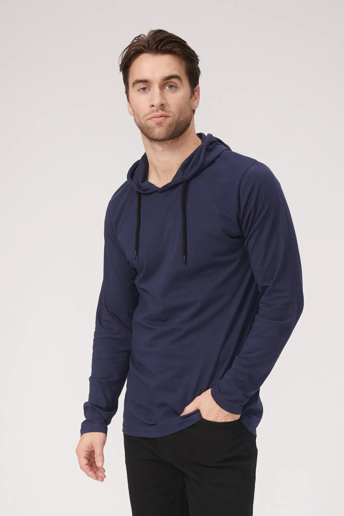 Light hoodie - Blue Navy