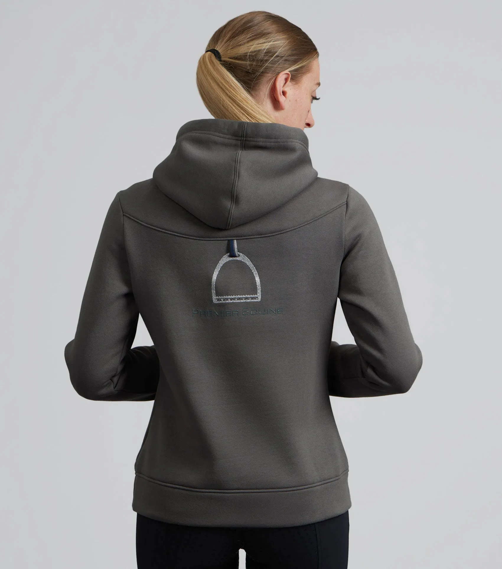 Lucia Ladies Hoodie Grey