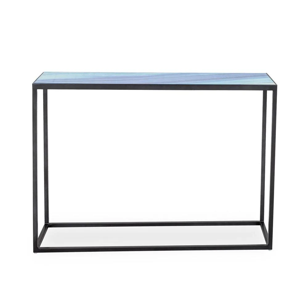 Portia Glass Console Table CELESTINE