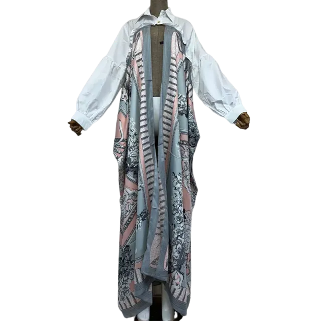 Pre Order: Trendy Long Sleeve Printed Cardigan - WINI