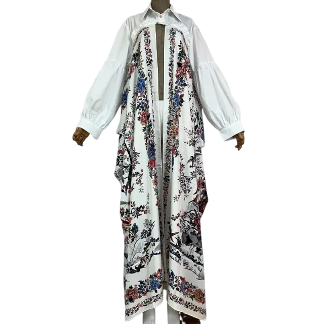 Pre Order: Trendy Long Sleeve Printed Cardigan - WINI