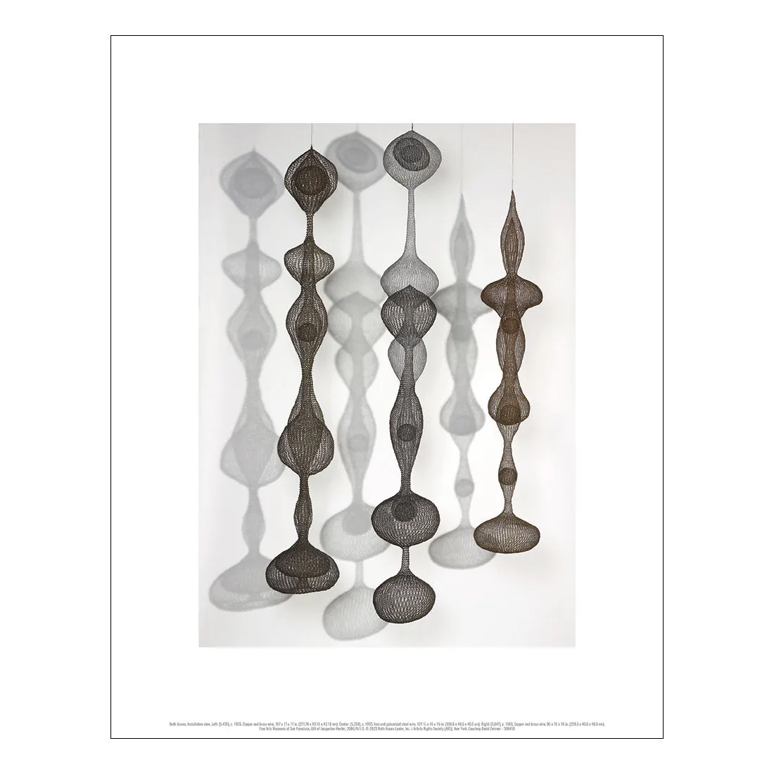 Ruth Asawa Untitled Sculptures Print