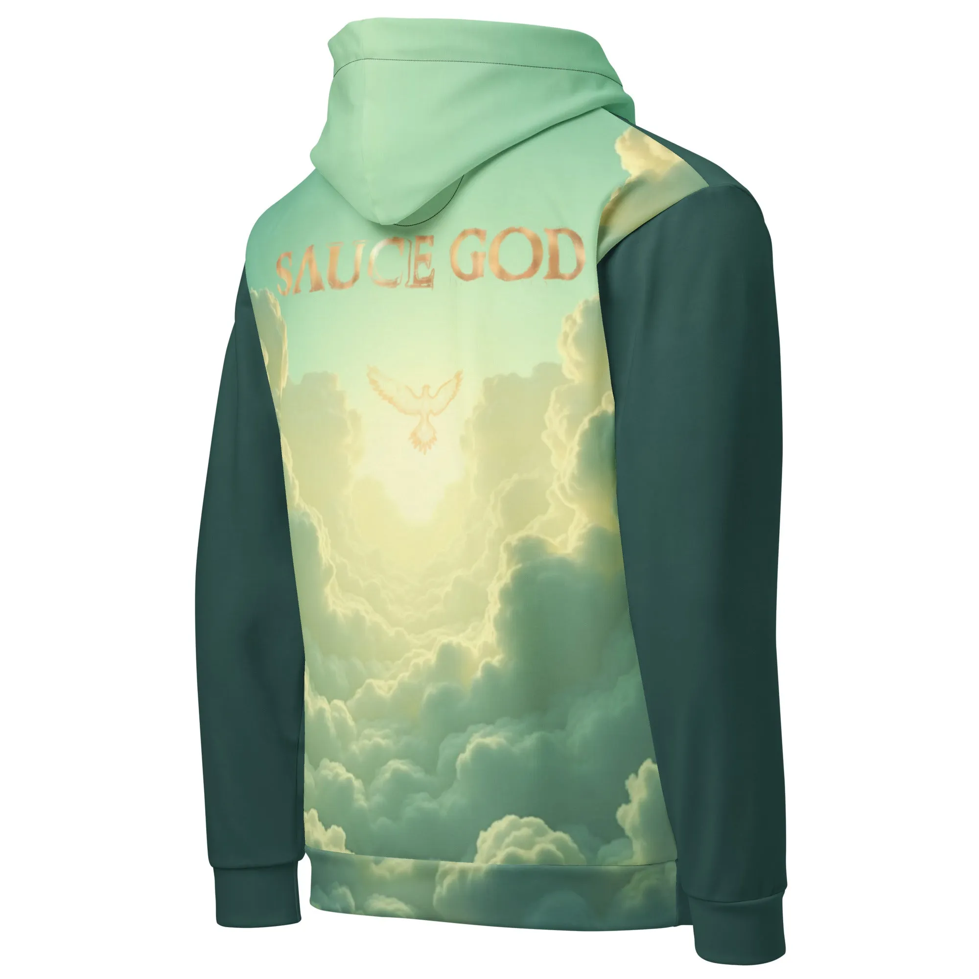 Sauce God - Ascension Hoodie ~ Forest Green