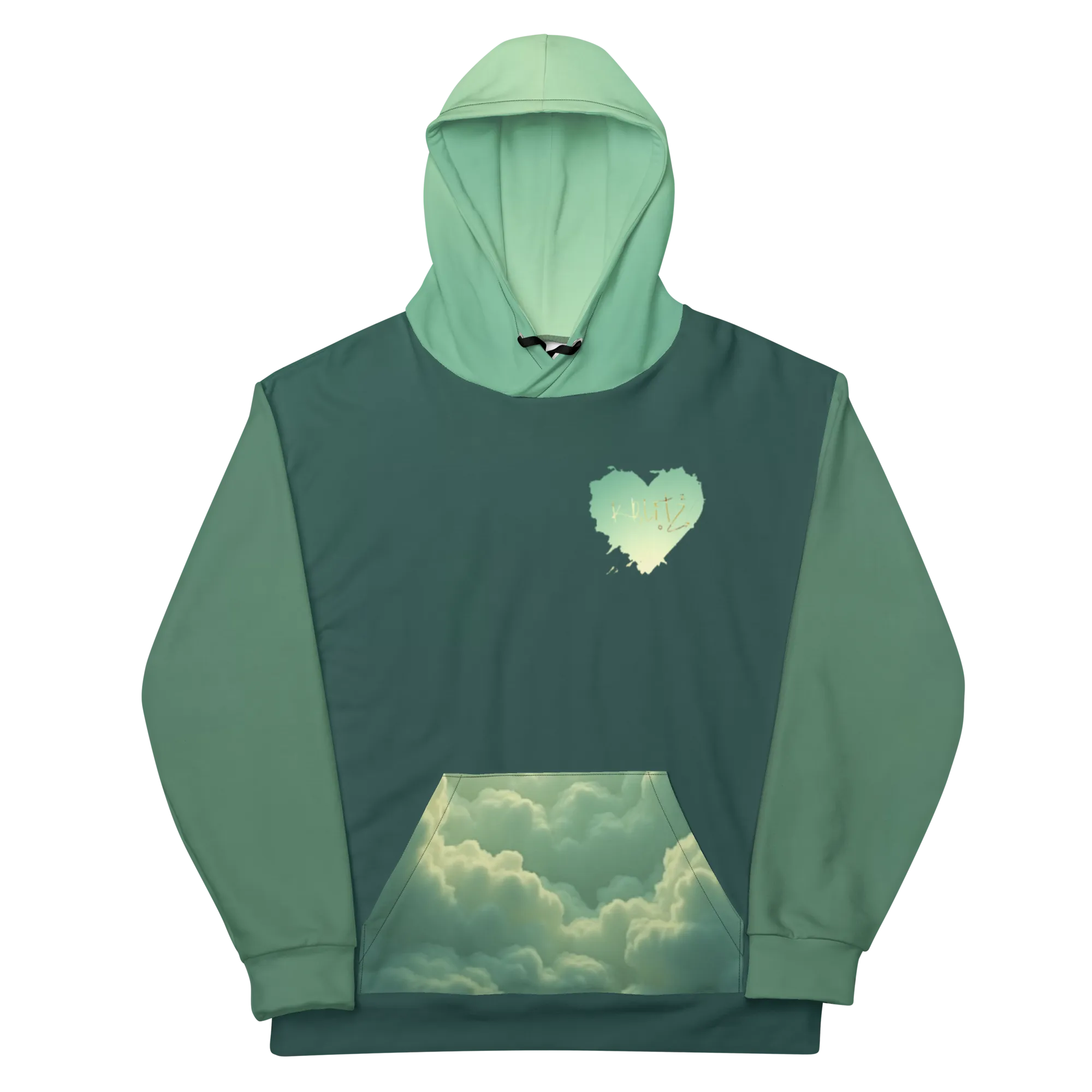 Sauce God - Ascension Hoodie ~ Forest Green