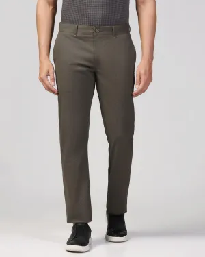 Slim Fit B-91 Casual Olive Printed Khakis - Bai