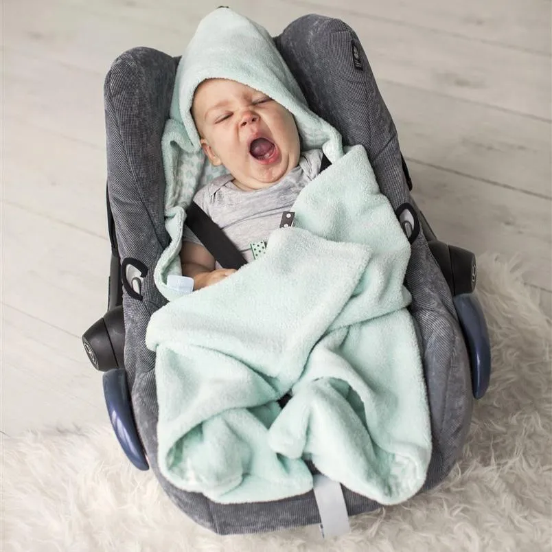 Snoozebaby Trendy Wrapping Wrap Blanket - Fresh Mint