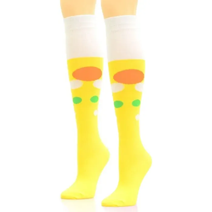 Socks Knee High Retro Bubble for Women