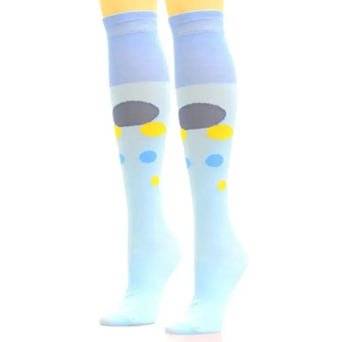 Socks Knee High Retro Bubble for Women