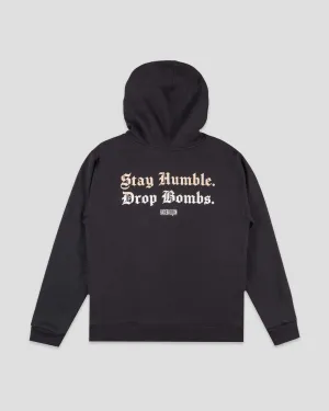 Stay Humble Drop Bombs Hoodie - Youth