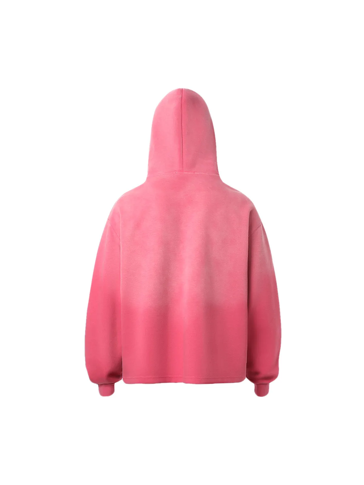 Thesupermade Gradient Blur Letter Hoodie