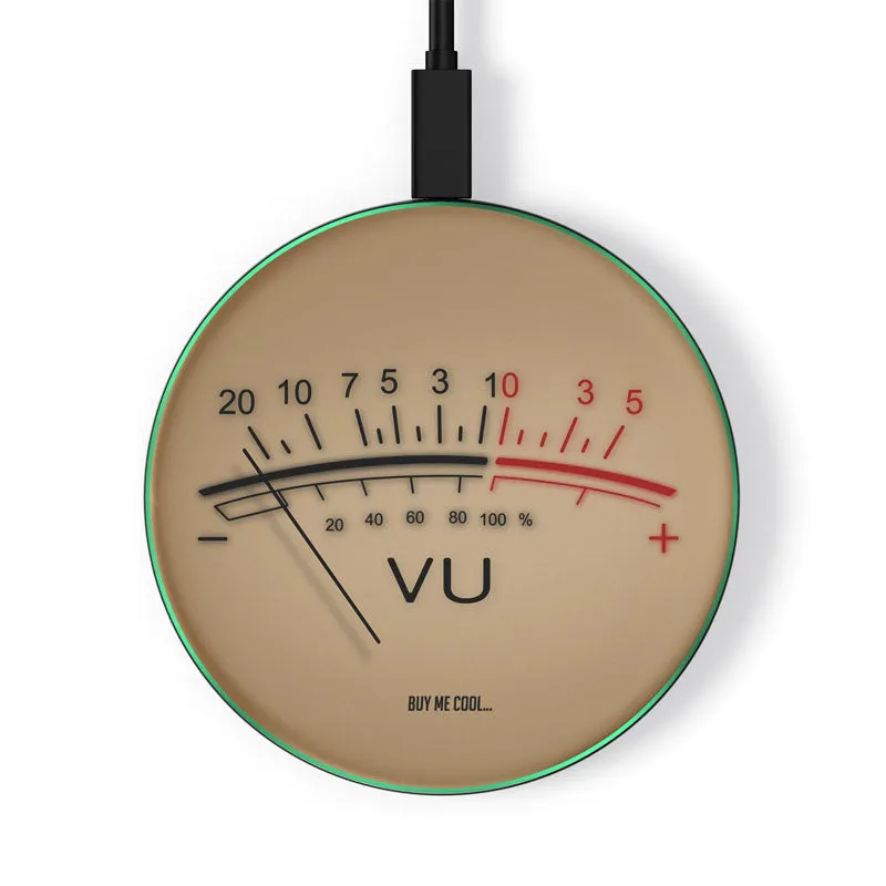 VU Meter - Wireless Charger